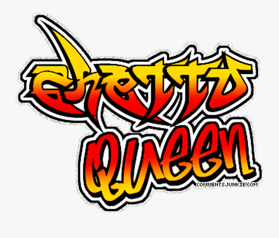 Queen Ghettoqueen Queenb Ghetto Trap Rap Hiphop Gangsta - Ghetto Queen, Transparent Clipart