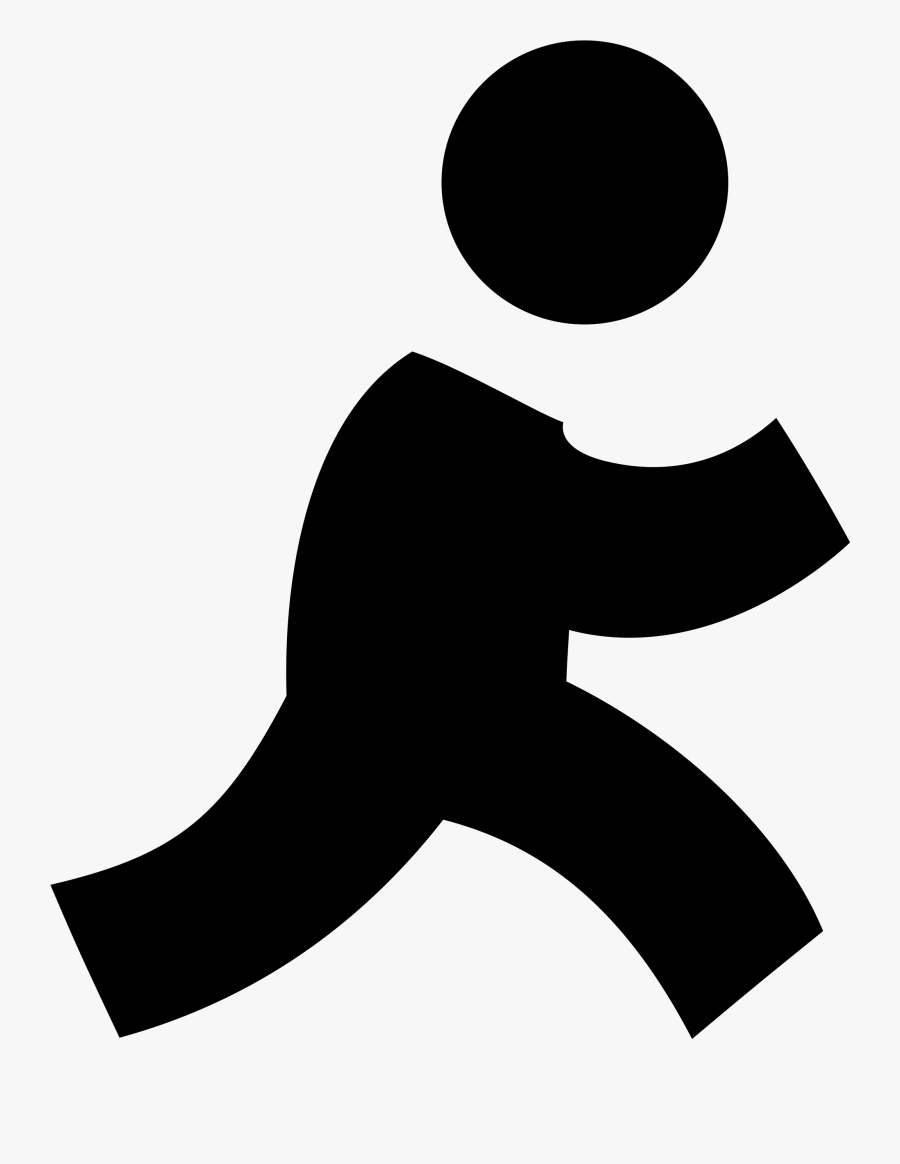 Aim Icon, Purpose Icon, Aim Character - Como Dibujar Una Persona Corriendo Facil, Transparent Clipart