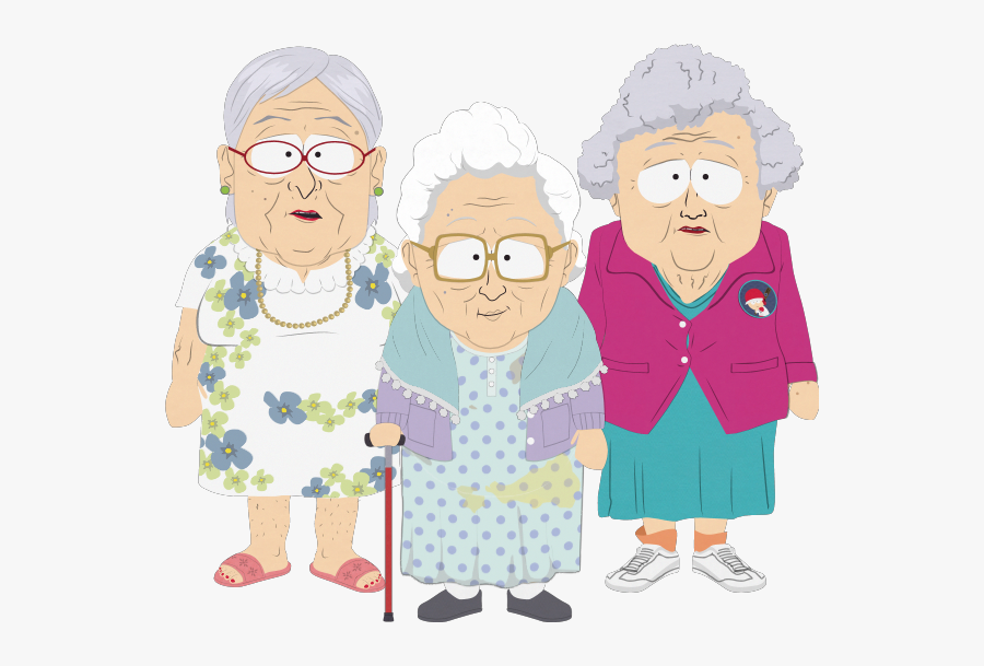 Grandparent Clipart Senior - Cartoon, Transparent Clipart