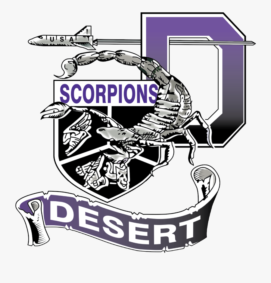 Desert Junior Senior High - Desert High School Scorpions, Transparent Clipart