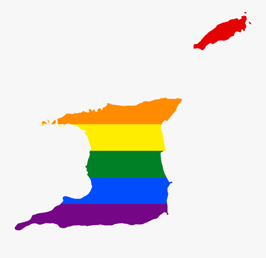 Trinidad And Tobago Red Black And White, Transparent Clipart