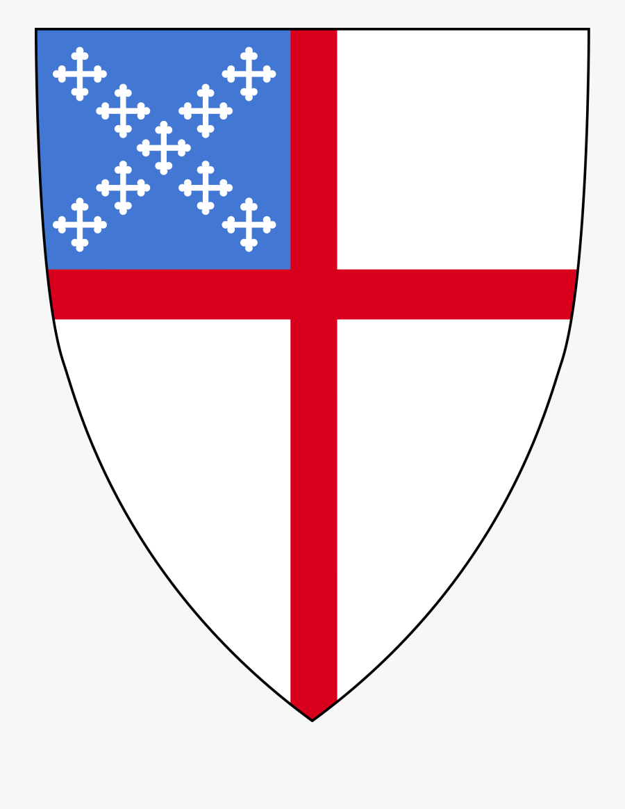 Anglican Church Clipart - Episcopal Church Shield Png, Transparent Clipart