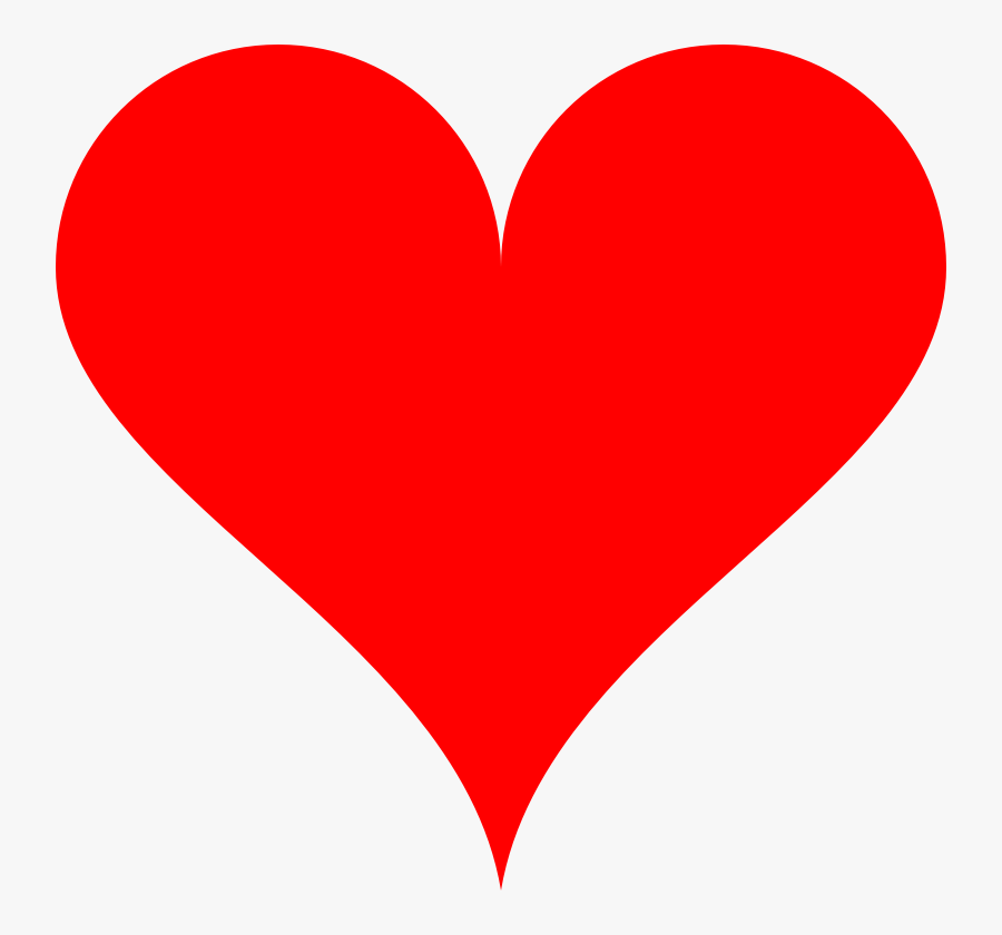 A Heart With A Deep Gap - Love Heart, Transparent Clipart