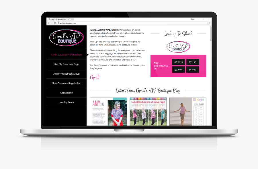 Clip Art Design Development For April - Boutique Websites, Transparent Clipart
