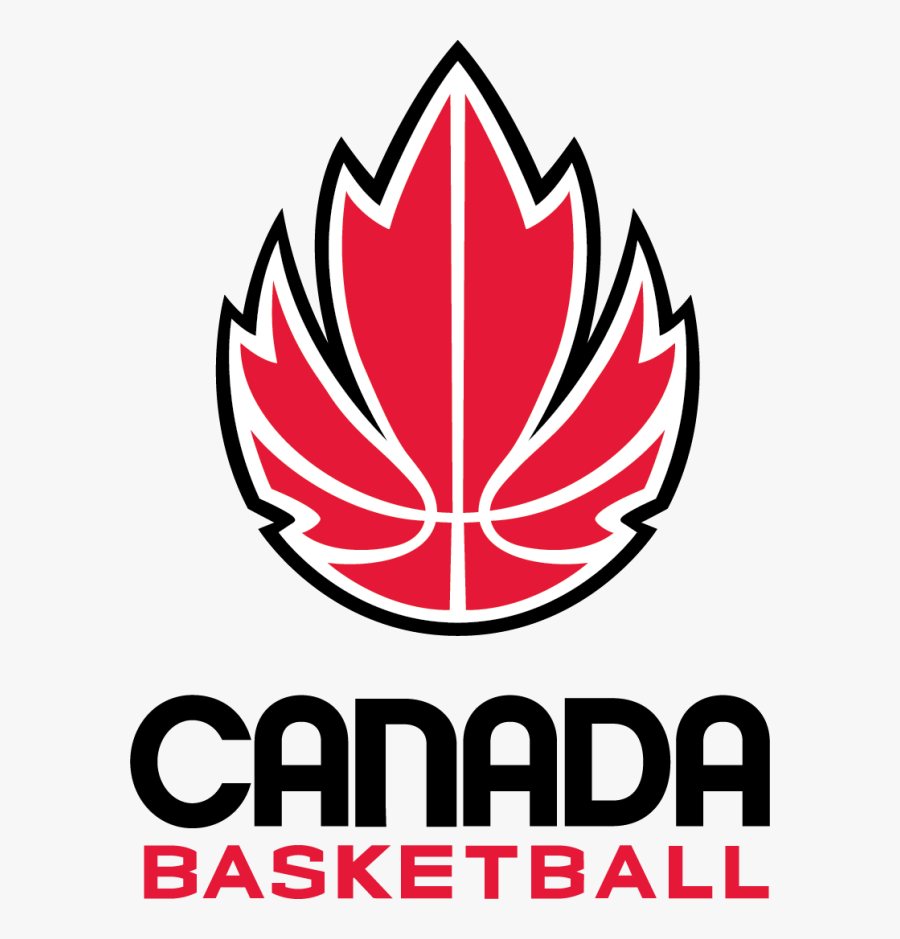 Team Canada Basketball Logo, Transparent Clipart