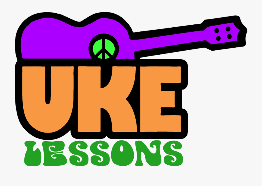 Ukulele Word Clip Art, Transparent Clipart