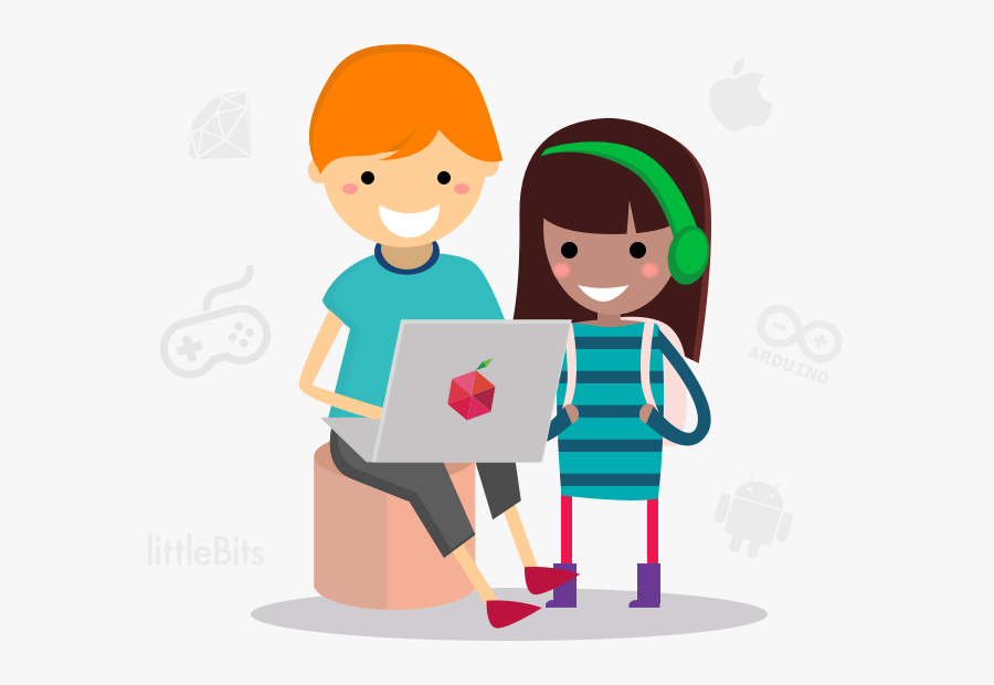 Coderdojo Nyc Curiosity Creativity - Cartoon, Transparent Clipart