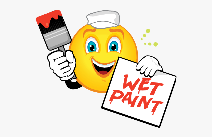 Volunteer Opportunities - Wet Paint Clip Art, Transparent Clipart