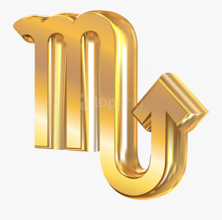 Transparent 3d Cross Png - Scorpio, Transparent Clipart