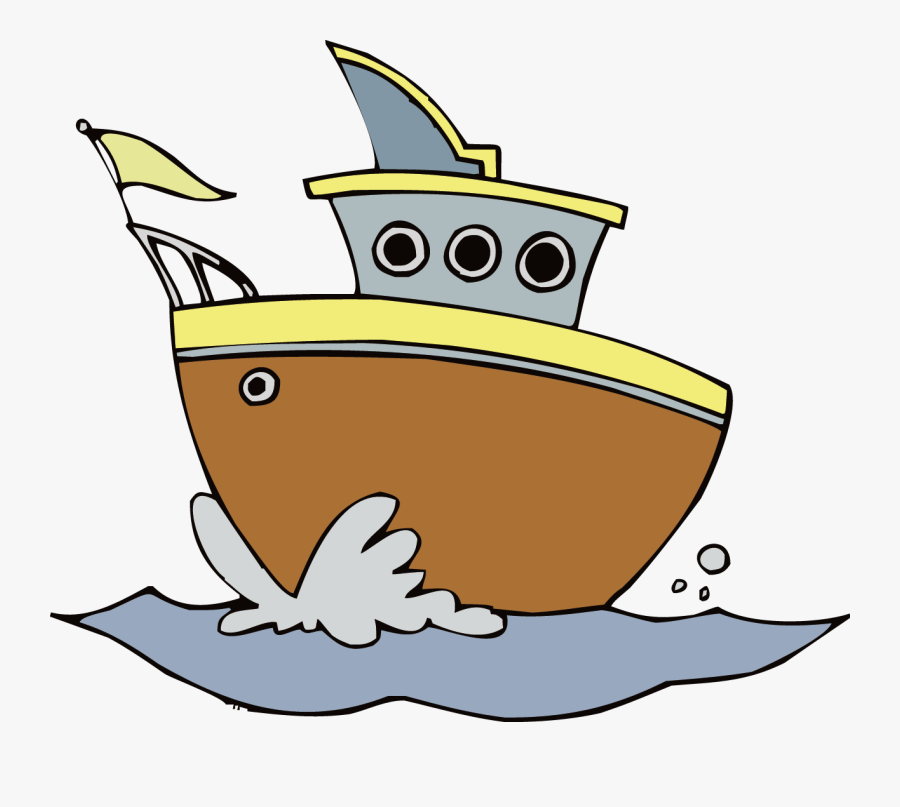 Clip Art Ship Clip Art Boat - Animasi Bergerak Perahu, Transparent Clipart