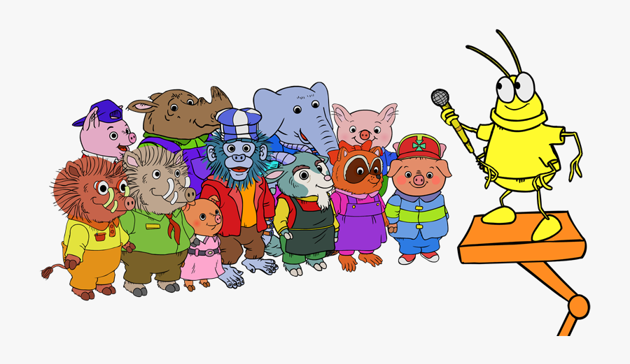 Huckle Cat Friends - Huckle And Friends, Transparent Clipart