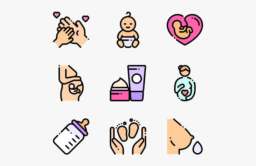 Clip Art Free Vector Maternity - Child Icon, Transparent Clipart