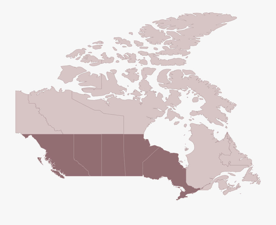 Mops Canada Map - Most Gay Friendly Countries To Visit, Transparent Clipart