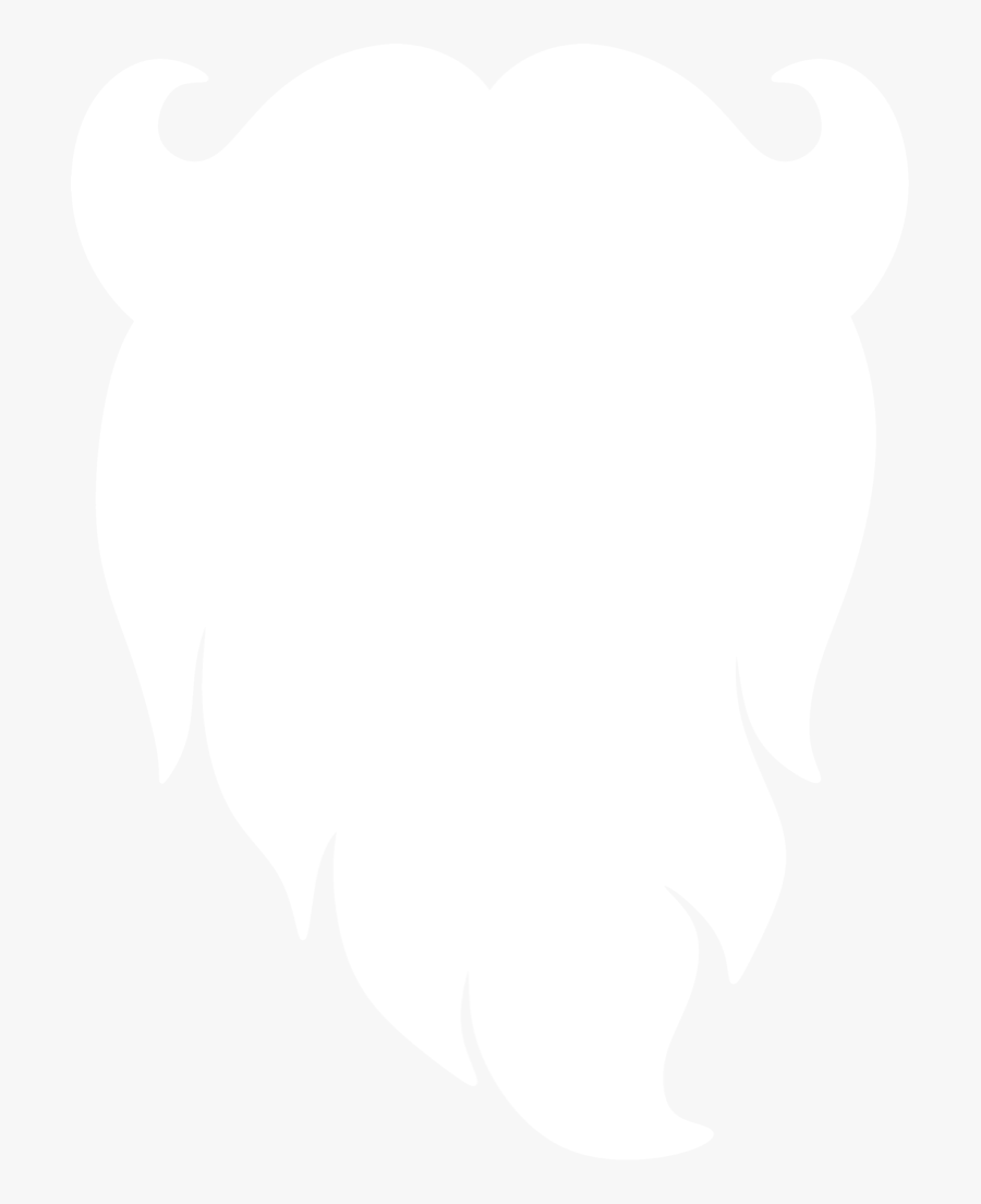 Transparent Beard Silhouette Png, Transparent Clipart