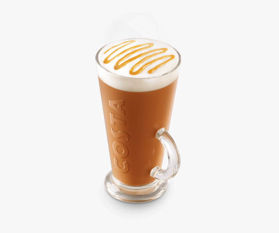 Clip Art Costa Caramel Latte Pods - Costa Coffee Caramel Macchiato, Transparent Clipart