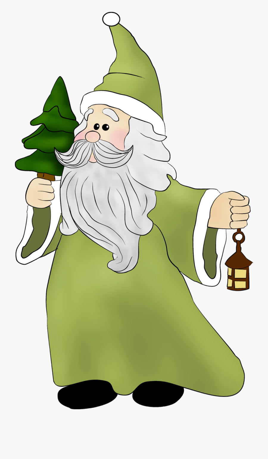 Santa Claus, Transparent Clipart