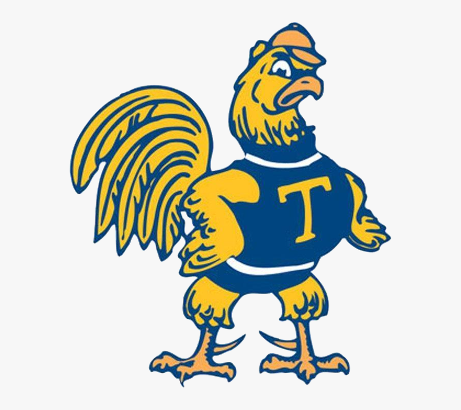 Watching Football On Tv Clipart - Trinity College Bantams Logo, Transparent Clipart