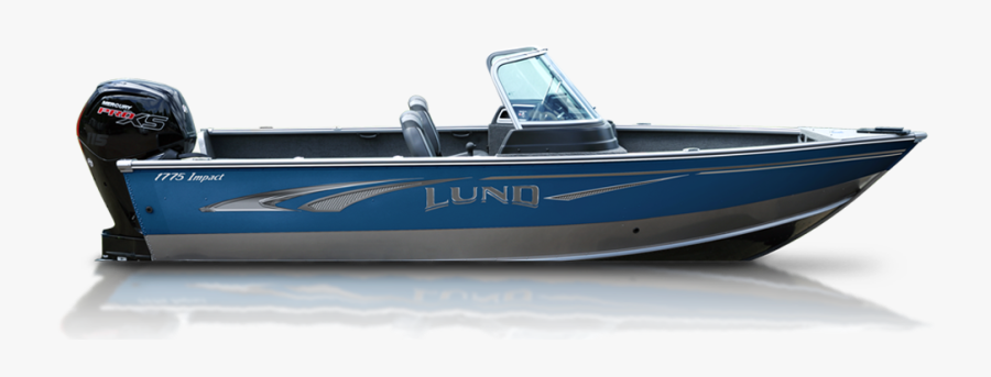 2020 Lund Impact 1775 White, Transparent Clipart