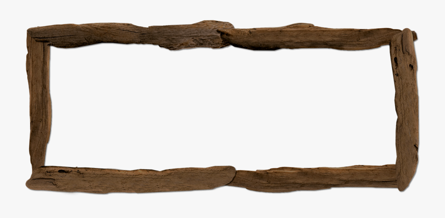 Driftwood Frame - Driftwood, Transparent Clipart