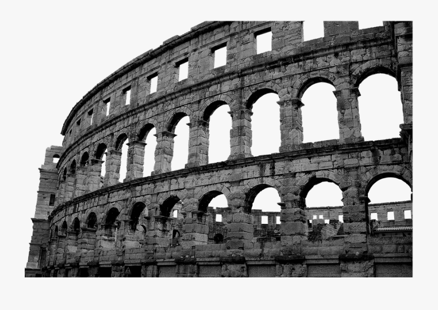 Estadio De Pula Croacia, Transparent Clipart