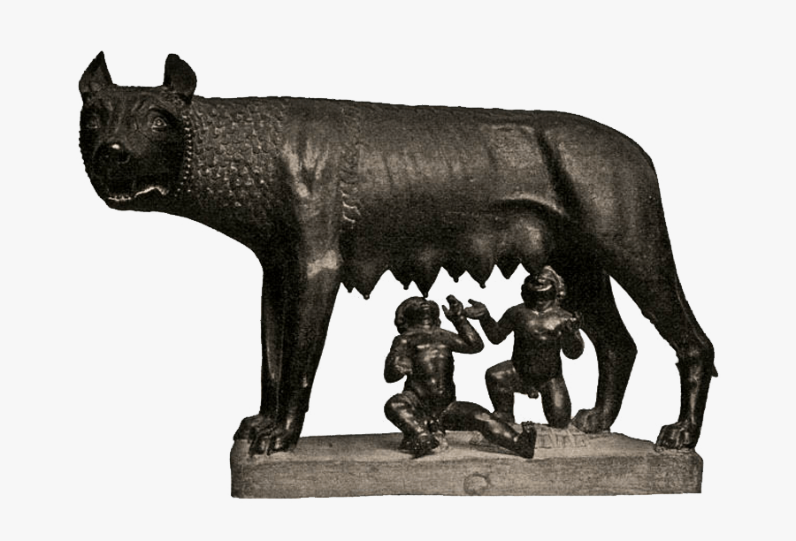 Romulus Remus Wolf - Romulus And Remus Wolf, Transparent Clipart