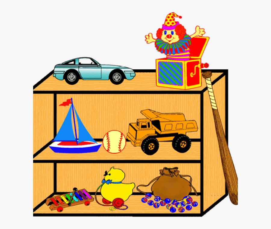Clipart Toy Shelf, Transparent Clipart