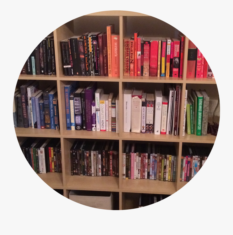 Transparent Bookshelf Png - Shelf, Transparent Clipart