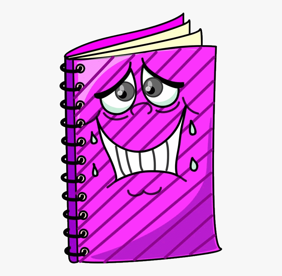 Violet Crayon Best With - Cahier Clipart, Transparent Clipart