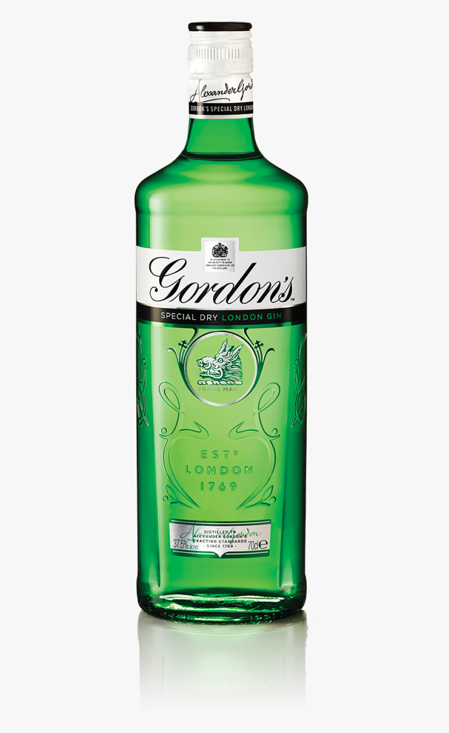 Gordons Gin 70cl, Transparent Clipart