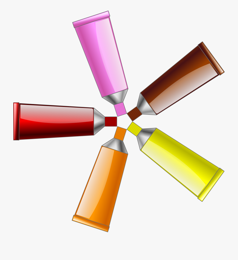 Color Tube, Transparent Clipart
