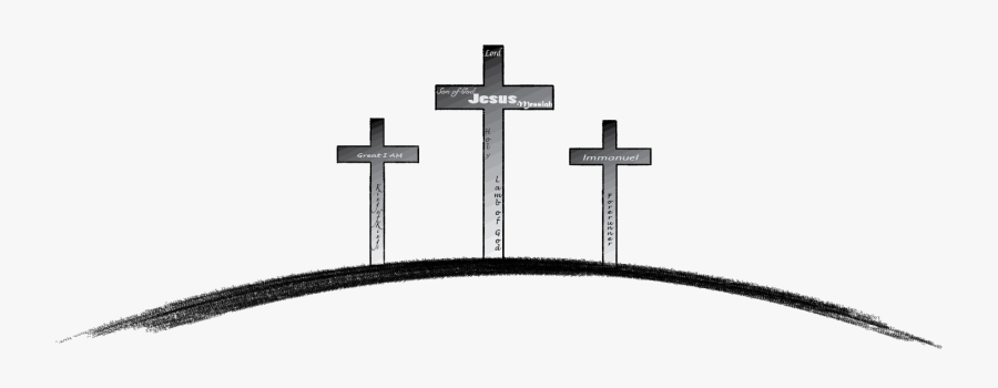 3 Crosses Png, Transparent Clipart