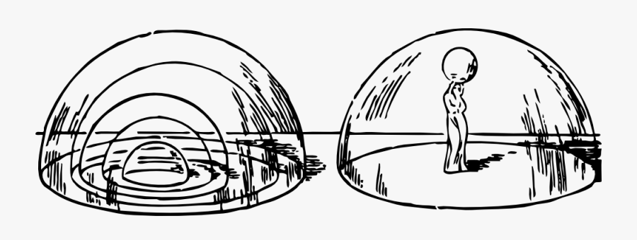 Person Inside Bubble Clipart, Transparent Clipart