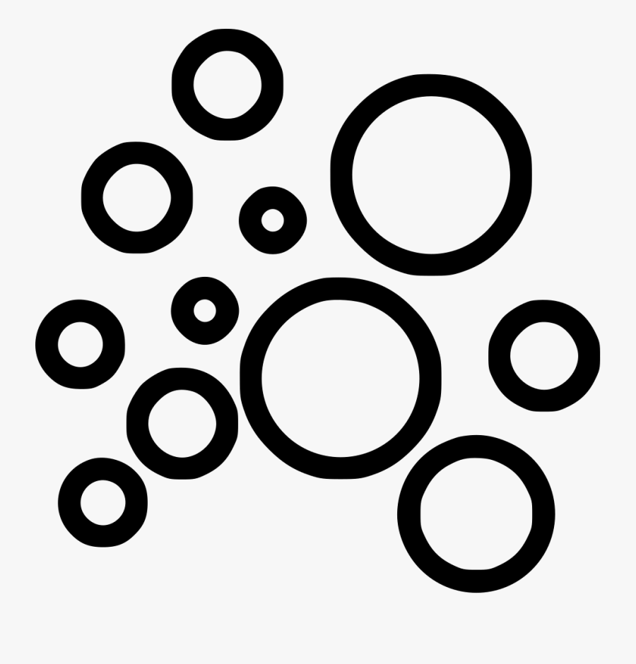 Clip Art Bubbles Icon - Bubbles Icon Png, Transparent Clipart