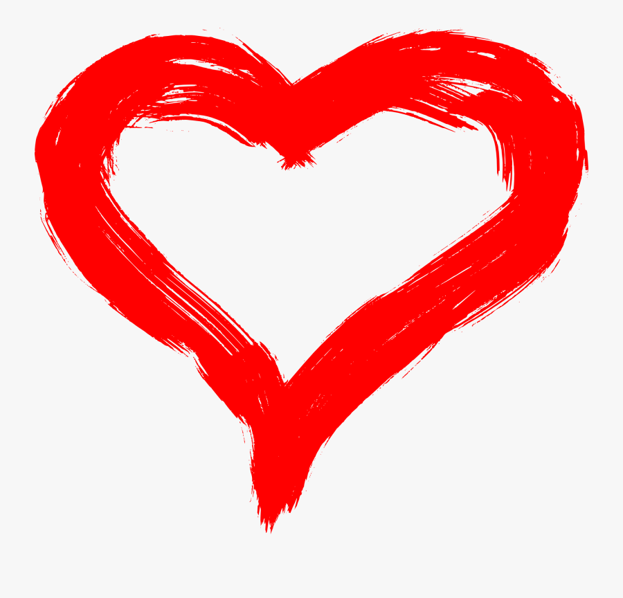 Hand Drawn Png Onlygfx - Transparent Background Heart Png Hd, Transparent Clipart
