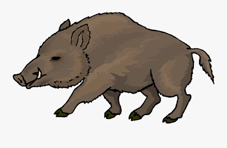 Hunter Clipart Boar - Wild Boar Clipart, Transparent Clipart