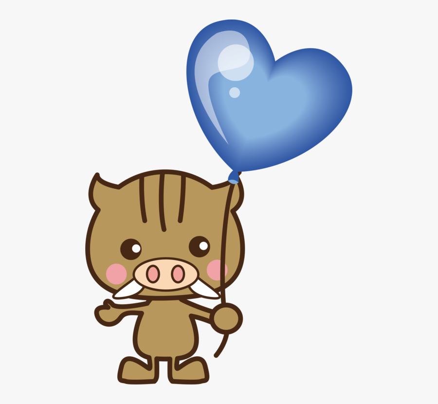 Balloon,cartoon,wild Boar - ตกแต่ง ห้องเรียน มุม ต่างๆ ใน ห้องเรียน, Transparent Clipart