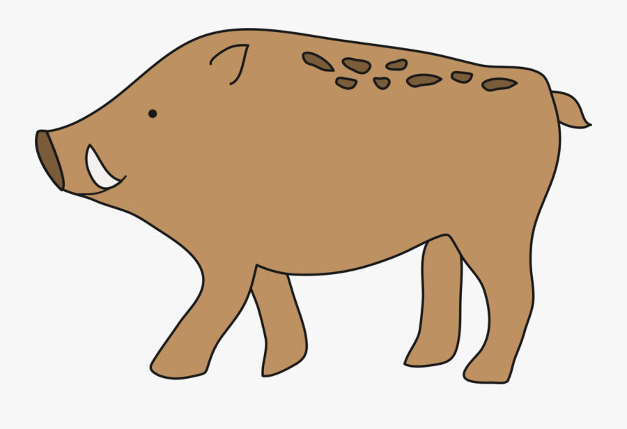 Line Art,suidae,livestock, Transparent Clipart
