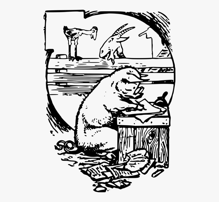 Art,monochrome Photography,carnivoran - Rhymes To Copy, Transparent Clipart