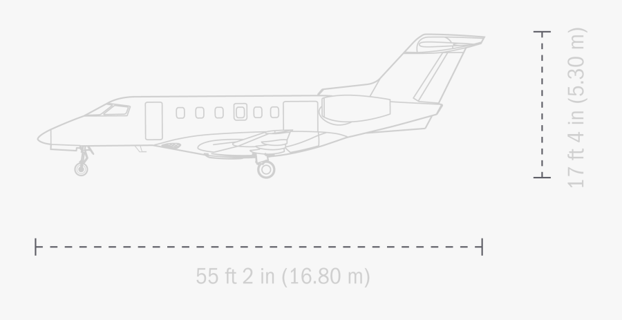 Learjet 35, Transparent Clipart