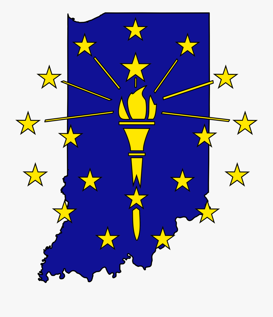 State Of Indiana Logo, Transparent Clipart