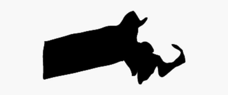 Massachusetts Silhouette, Transparent Clipart