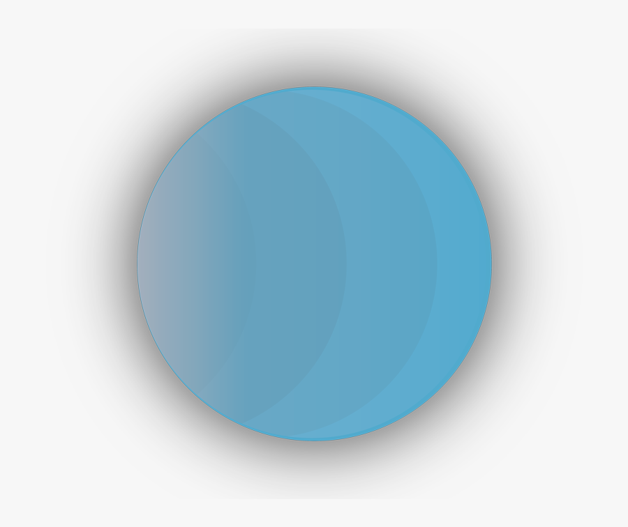 Download Uranus Is Tilted On Its Side Compared To Other - Circle, Transparent Clipart