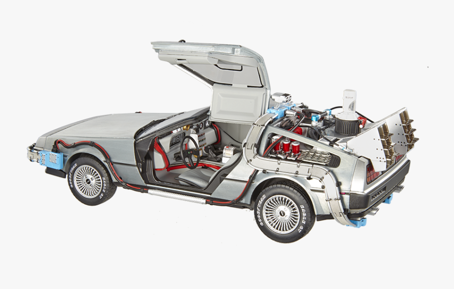 Transparent Delorean Png - Delorean Time Machine, Transparent Clipart