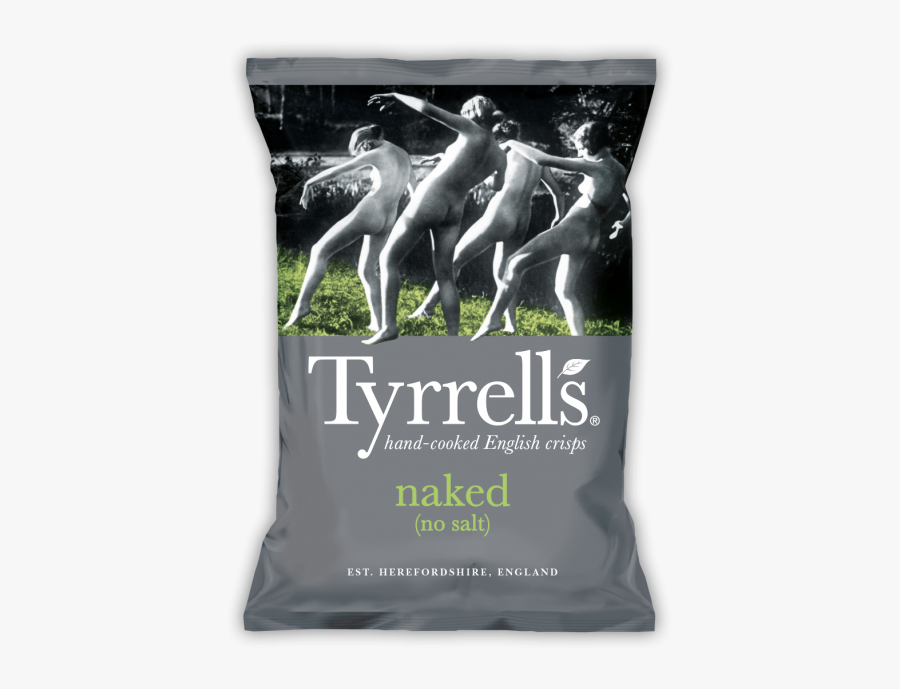 Naked - Tyrrells Naked Crisps, Transparent Clipart