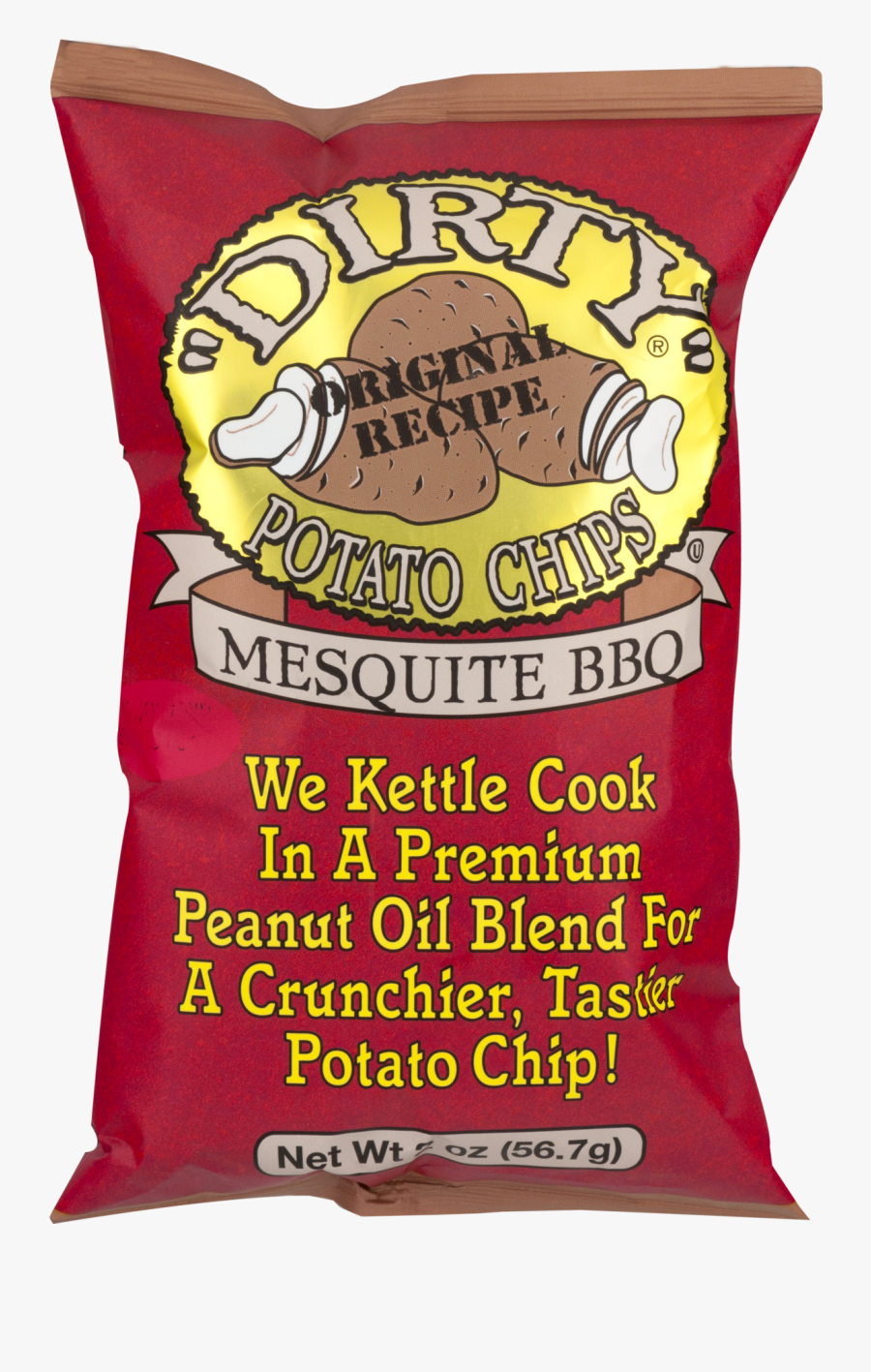 Potato Chip Png - Dirty Chips Mesquite Bbq, Transparent Clipart