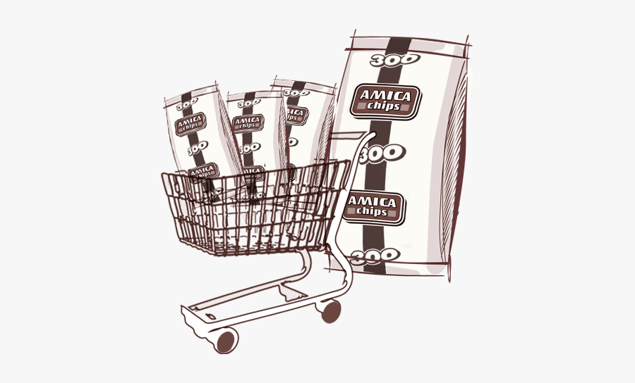 Shopping Cart, Transparent Clipart