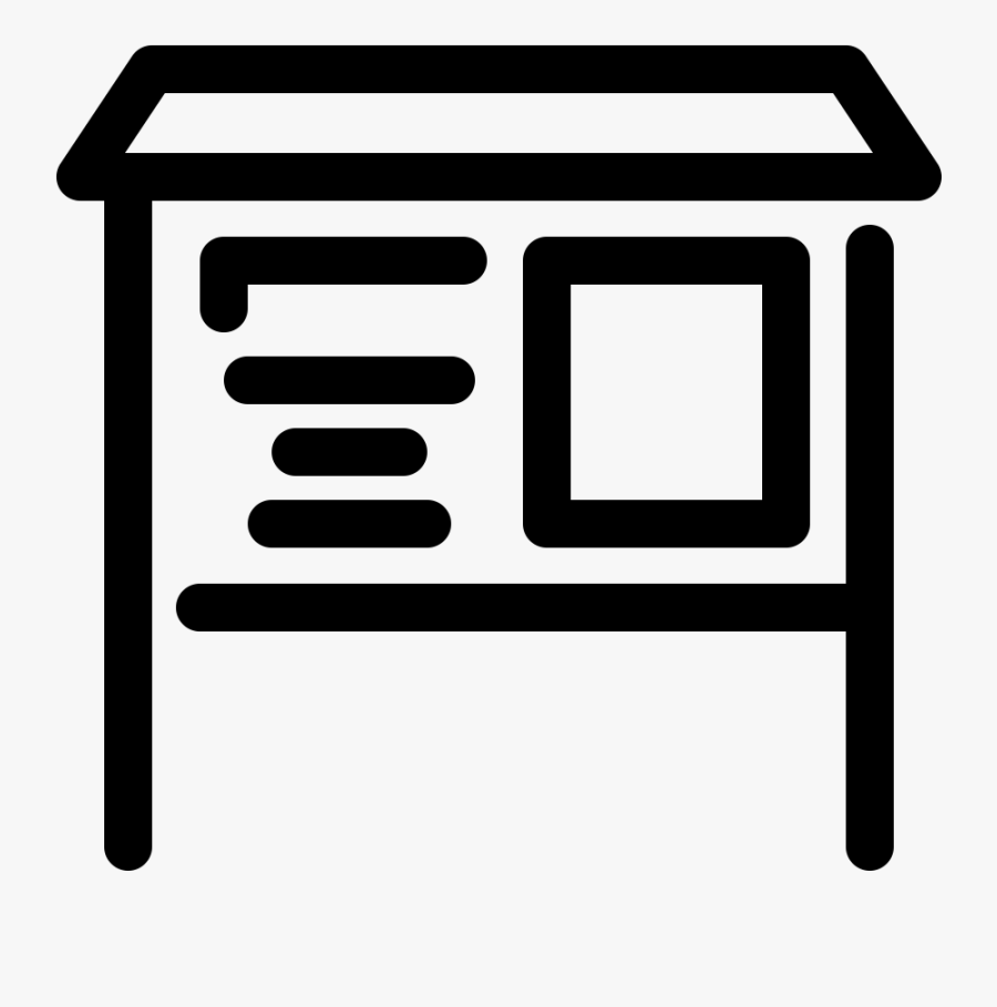 Info Boards Icon - Information Board Icon, Transparent Clipart