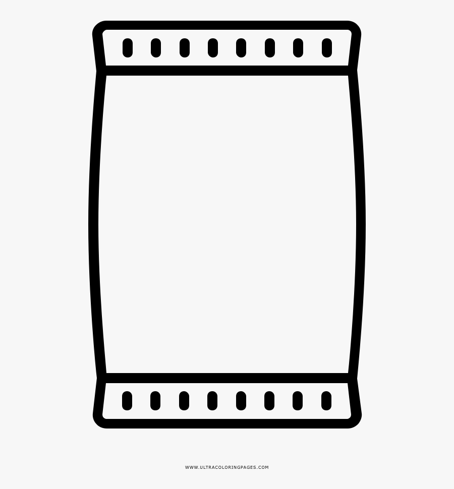 Potato Chips Coloring Page - Pacote De Salgadinho Icon Png, Transparent Clipart