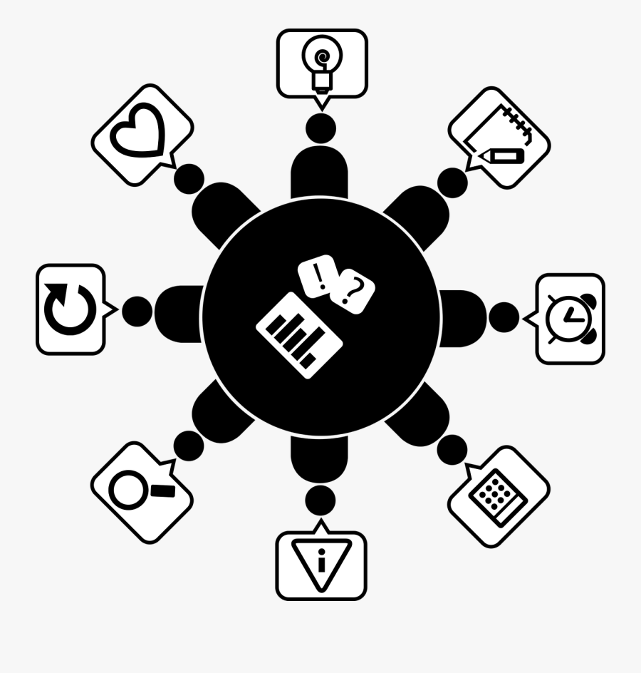 Meeting Clipart Board Meeting - Vektor Diskusi, Transparent Clipart