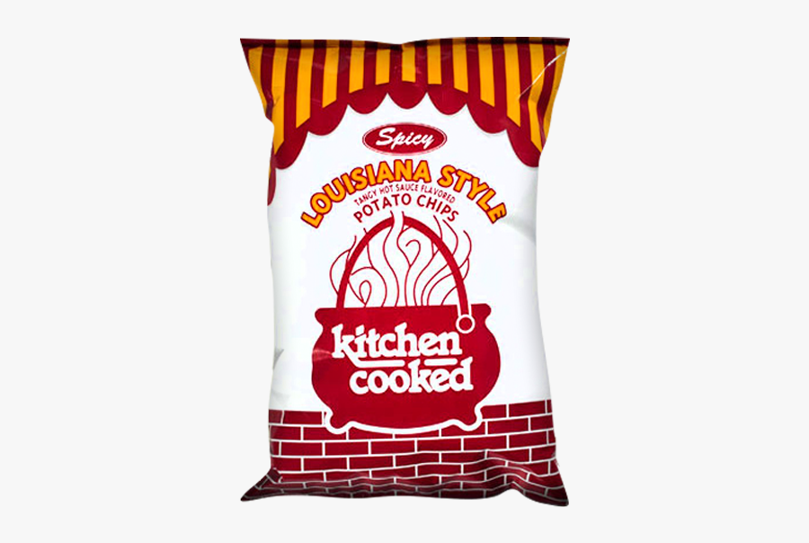 Louisiana Chips - Kitchen Cooked Potato Chips, Transparent Clipart